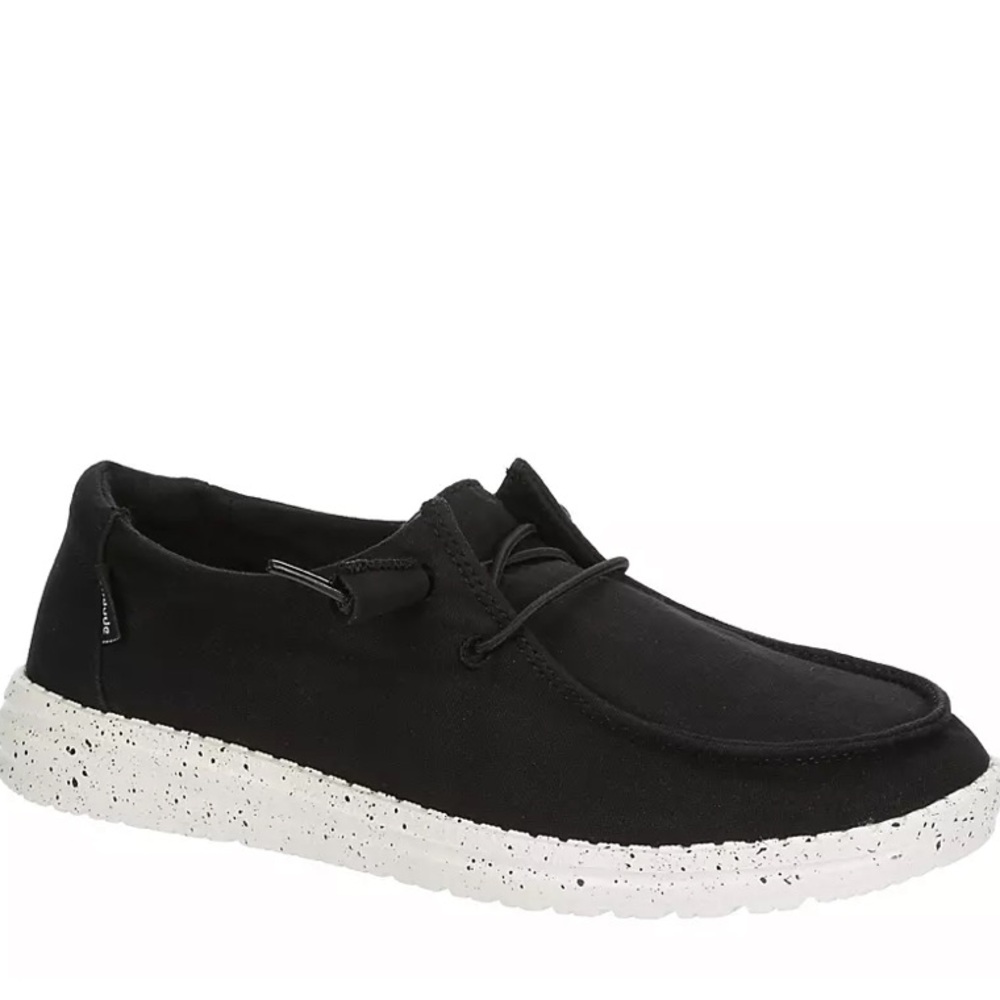 Hey Dude Women's Wendy Black Slip-On Sneaker